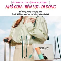 Thumbnail Máy tăm nước cầm tay mini cao cấp Lescolton vệ sinh răng miệng, làm sạch sâu, loại bỏ các mảng bám kẽ răng 4