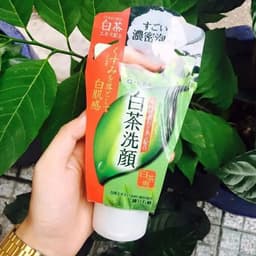 Thumbnail Sữa rửa mặt trà xanh cho da dầu mụn Rohto Shirochasou Nhật Bản 120g 1