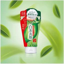 Thumbnail Sữa rửa mặt trà xanh cho da dầu mụn Rohto Shirochasou Nhật Bản 120g 4