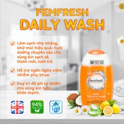 Thumbnail Combo 2 Dung Dịch Vệ Sinh Phụ Nữ Làm Sạch Vùng Kín Fremfresh Daily Intimate Wash 150ml 4
