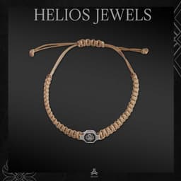 Thumbnail Vòng tay bạc S925 Lotus Shield Helios Silver Original VTBN0228 2