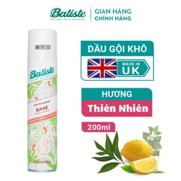 Thumbnail Dầu Gội Khô Batiste Hương Hoa Thiên Nhiên Dịu Nhẹ - Batiste Dry Shampoo Natural & light Bare 200ml 2