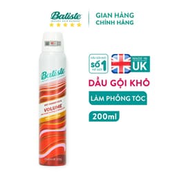 Thumbnail Dầu Gội Khô Batiste Dry Shampoo VOLUME Giúp Làm Phồng Tóc 200ml 2