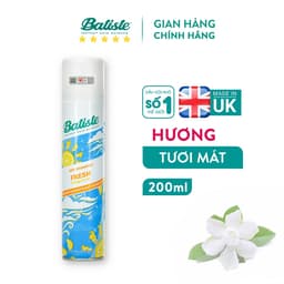 Thumbnail Dầu Gội Khô Batiste Tươi Mát Tức Thì - Batiste Dry Shampoo Light & Breezy Fresh 200ml 2