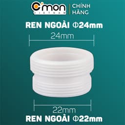 Thumbnail Đầu chuyển đổi vòi nước ren trong ngoài C'MON DN-03 2