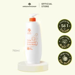 Thumbnail Sữa tắm dưỡng trắng siêu dưỡng ẩm Arganmidas Argan Oil làm sạch và sáng nuôi dưỡng da mịn màng 750ml 3