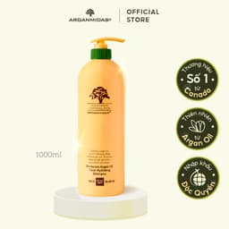 Thumbnail Dầu gội siêu dưỡng ẩm Arganmidas Moroccan Argan Oil Clear Hydrating Shampoo  - 1000ml 3