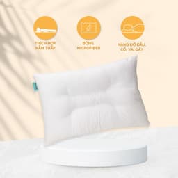 Thumbnail Ruột gối thư giãn K-Bedding by Everon thư giãn cổ, massage cổ, chống ngáy 45x65 cm (1 cái) 3