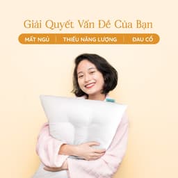 Thumbnail Ruột gối thư giãn K-Bedding by Everon thư giãn cổ, massage cổ, chống ngáy 45x65 cm (1 cái) 4