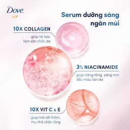 Thumbnail Combo 2 Kem Khử Mùi Dove Tinh Chất Serum Sáng Mịn 40ml/Tuýp (Vitamin E/ Vitamin B3) 2