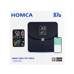 Thumbnail Cân điện tử thông minh HOMCA S7 pro đo 15 chỉ số, có kết nối bluetooth 4