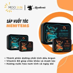 Thumbnail Sáp vuốt tóc Menitems, sáp tóc pomade, giữ nếp, tạo kiểu tự nhiên cả ngày dài, nước hoa lưu hương lâu Tropical Wind 2