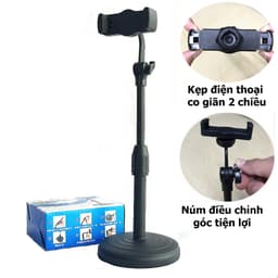 Thumbnail Giá Đỡ Điện Thoại Để Bàn Gấp Gọn HOLOCOM K88, Kệ Đỡ Đa Năng Xoay 360 Độ Chắc Chắn Chụp Ảnh, Quay Video, Livestream 3