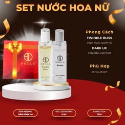Thumbnail Nước hoa nữ PROLA Twinkle Bliss nữ tính, ngọt ngào, quyến rũ thích hợp đi hẹn hò PL02-Dạng xịt 15ml 2