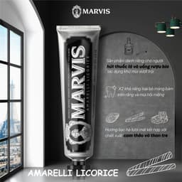 Thumbnail Kem Đánh Răng MARVIS Amarelli Licorice Mint 85ml - Marvis Chính Hãng 2
