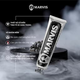 Thumbnail Kem Đánh Răng MARVIS Amarelli Licorice Mint 85ml - Marvis Chính Hãng 3