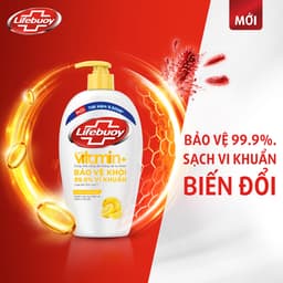 Thumbnail Nước Rửa Tay Lifebuoy Vitamin+ Combo 2 chai 450g/chai 4