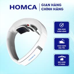 Thumbnail Máy massage cổ HOMCA P7, massage cổ điện xung thế hệ mới 6 chế độ, có điều khiển từ xa 2