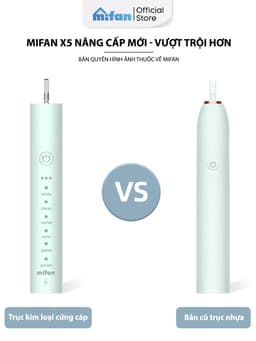 Thumbnail Bàn Chải Điện MIFAN Sonic X5 - Máy đánh răng sóng âm công nghệ Đức - Tặng kèm 3 đầu thay thế 3