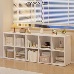 Thumbnail Kệ Sách Gỗ Tổ Ong 6 Dài 89.2cm, Rộng 24cm Và Cao 60cm Thương Hiệu KEGODA KGD33 1
