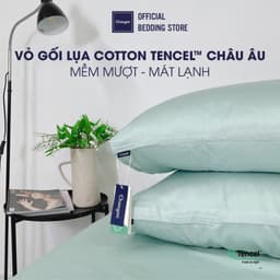 Thumbnail Vỏ gối Cotton Tencel Châu Âu cao cấp Changmi Bedding siêu mềm mượt và mát lạnh - 1 chiếc 3