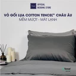Thumbnail Vỏ gối Cotton Tencel Châu Âu cao cấp Changmi Bedding siêu mềm mượt và mát lạnh - 1 chiếc 4