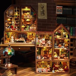 Thumbnail Mô hình nhà gỗ, nhà búp bê DIY Thị trấn Mini CUTEROOM 1