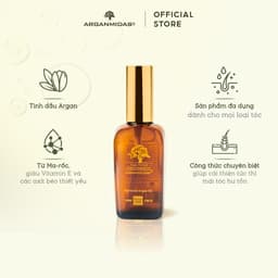 Thumbnail Tinh dầu dưỡng phục hồi tóc hư tổn chuyên sâu Arganmidas Moroccan Argan Oil 100ml 4