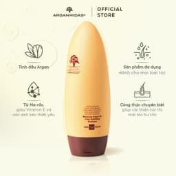 Thumbnail Cặp Dầu Gội Xả  Arganmidas Dưỡng Tóc Bóng Khỏe Tinh Chất Argan Oil Cao Cấp Cho Tóc Khô Xơ Rối Suôn Mượt 450ml 3