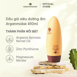 Thumbnail Cặp Dầu Gội Xả  Arganmidas Dưỡng Tóc Bóng Khỏe Tinh Chất Argan Oil Cao Cấp Cho Tóc Khô Xơ Rối Suôn Mượt 450ml 4