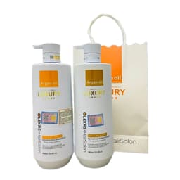 Thumbnail Cặp Dầu Gội Xả Olexrs+Hairsalon LUXURY Phục Hồi, Chống Rụng Tóc 960ml 2