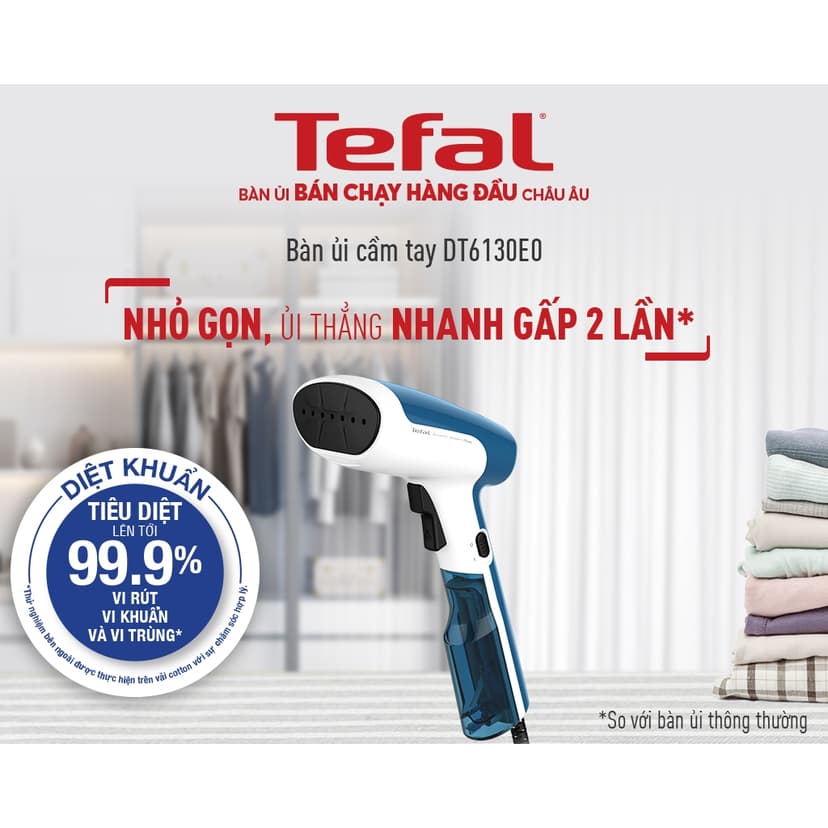 Ảnh Bàn ủi cầm tay Tefal - DT6130E0 2