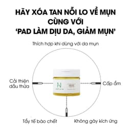 Thumbnail Bông Toner Cho Da Mụn AMPLE:N Acne Shot Toner Pad 60 Miếng 2