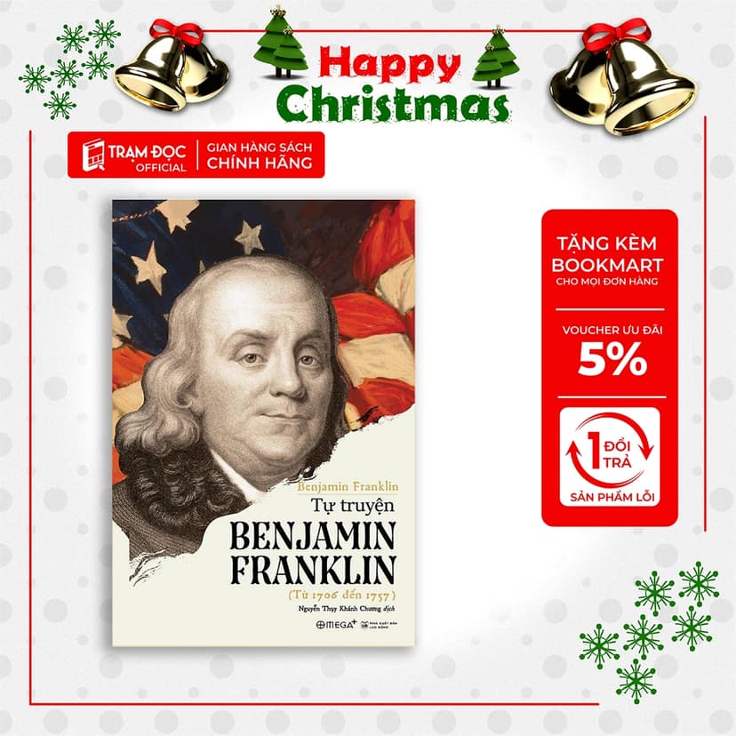 Ảnh Sách - Tự truyện Benjamin Franklin 1