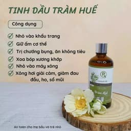 Thumbnail Tinh Dầu Tràm Hồng Tâm Nguyên Chất 100ml Hỗ Trợ Thơm Phòng, Đuỗi Muỗi, Phòng Cảm Cho Bé Yêu 2