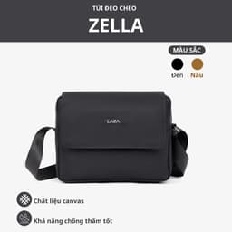 Thumbnail Túi đeo chéo nam nữ Zella Bag 590 - Chất liệu canvas trượt nước cao cấp - Thương hiệu LAZA 2