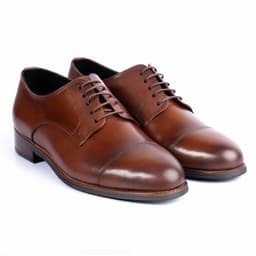 Thumbnail Giày Tây Cao Cấp SIR CLASSIC DERBY - DB07 - Da Bò Ý Lót Trong Da Bò Mộc - Thương hiệu Be Classy 2