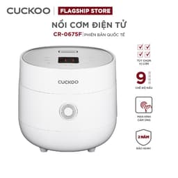 Thumbnail Nồi cơm điện tử CUCKOO CR-0675F phiên bản quốc tế 1,08 lít- Lòng nồi chống dính - Hàng chính hãng 2