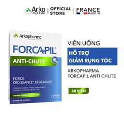 Thumbnail Viên Uống Hỗ Trợ Rụng Tóc Hói Đầu, Kích Thích Mọc, Dưỡng Tóc Biotin Arkopharma Anti-chute 30 viên/hộp 1