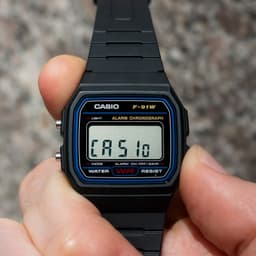 Thumbnail Đồng Hồ Casio Nam Dây Nhựa STANDARD F-91W-1 Chính Hãng 3