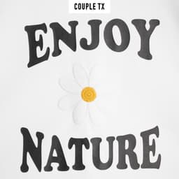 Thumbnail Áo Thun Nữ Couple TX Oversize In Thêu Enjoy Nature WTS 2323 4