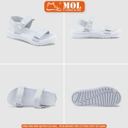 Thumbnail Giày sandal Zenstep siêu nhẹ nam nữ hiệu MOL 2 quai ngang MS3 3