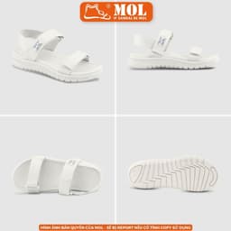 Thumbnail Giày sandal Zenstep siêu nhẹ nam nữ hiệu MOL 2 quai ngang MS3 4