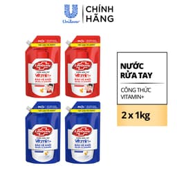 Thumbnail Combo 2 Túi Nước Rửa Tay Lifebuoy Vitamin+ 1kg/túi 2