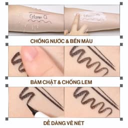 Thumbnail Kẻ Mắt Glamrr Q Chống Nước Thuần Chay VEGAN SUPER STAY EYELINER (0.6g) 4