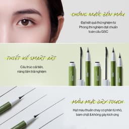 Thumbnail Combo Mascara Glamrr Q Cong Dày Chống Nước Thuần Chay (7g) & Kẻ Mắt Glamrr Q Chống Nước Thuần Chay (0.6g) 3