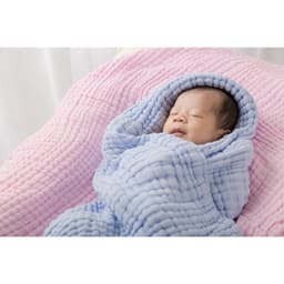 Thumbnail L’Ange Khăn tắm/Khăn quấn/Chăn đắp vải bông 9 lớp 70x95cm cho bé 3