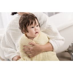 Thumbnail L’Ange Khăn tắm/Khăn quấn/Chăn đắp vải bông 6 lớp 70x95cm 3