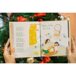 Thumbnail Sách Thơ Ru - Cuốn Đêm Ấm (Bìa cứng, kèm nhạc) - Cho bé trước giờ đi ngủ, Casa Sunshine 3