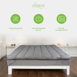 Thumbnail Topper mềm chần bông êm ái, dễ sử giặt, đai chun bốn góc 1